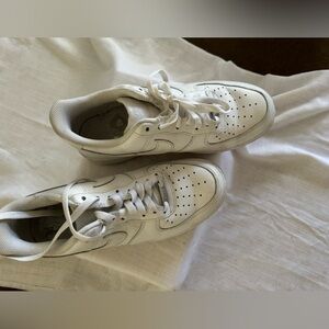 White Nike air forces